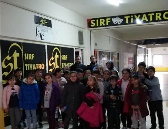 İbn-i Sina Bilgievi öğrencileri Oda Tiyatromuzu ziyaret etti